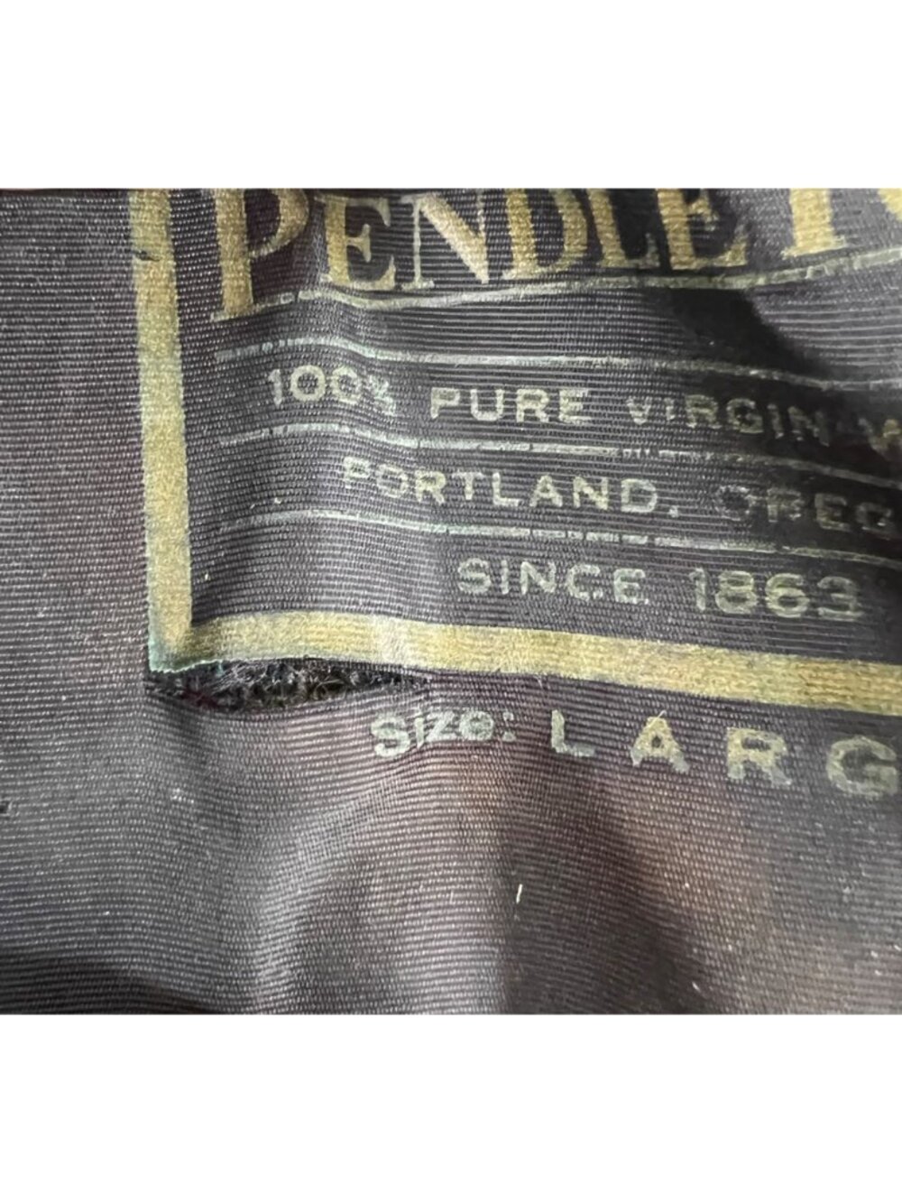 Pendleton Men’s Wool Tweed Newsboy Flat Cap Large Gray/Purple Plaid Vintage - Picture 4 of 6